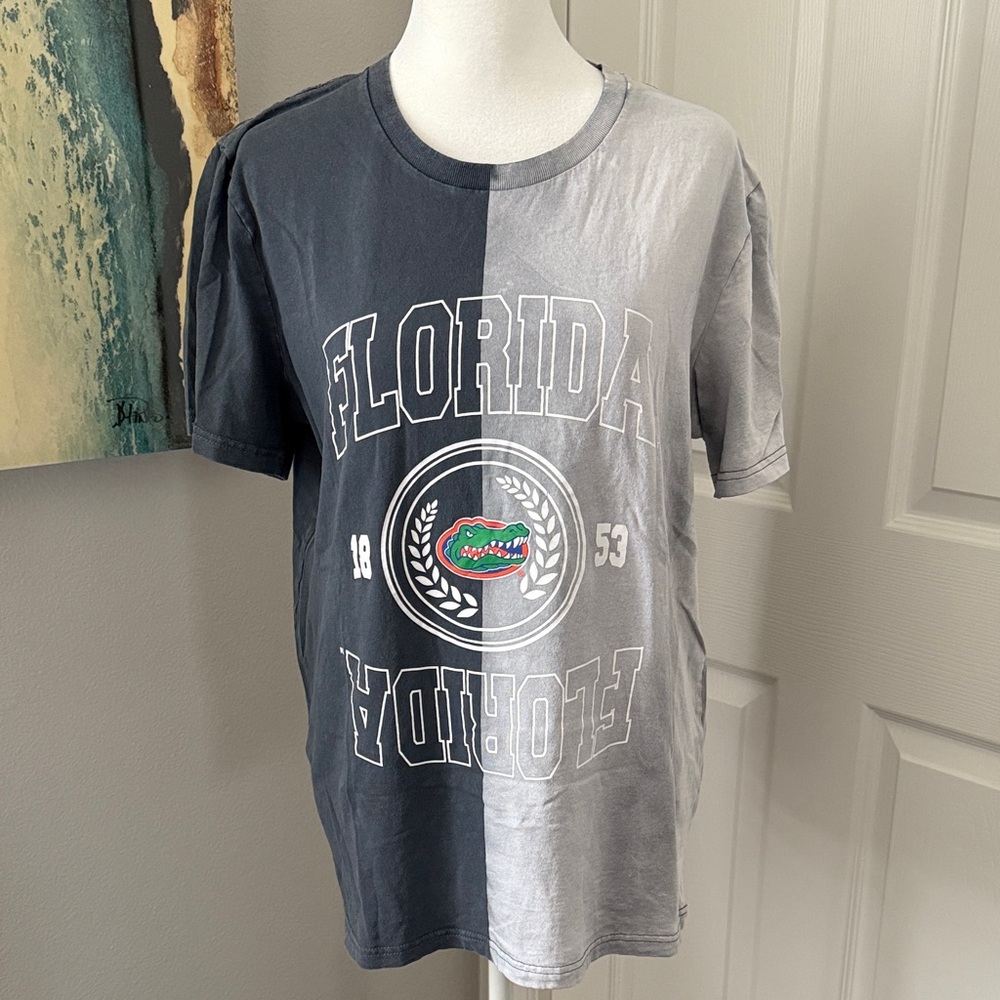 Florida Gators Graphic Short Sleeve Tee - Gray Colorblock